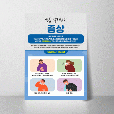 B383.식품알레르기증상